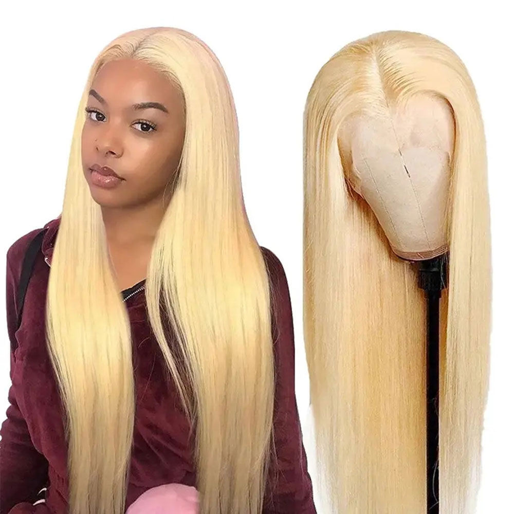 13x4 13x6 lace front wig blonde color #613