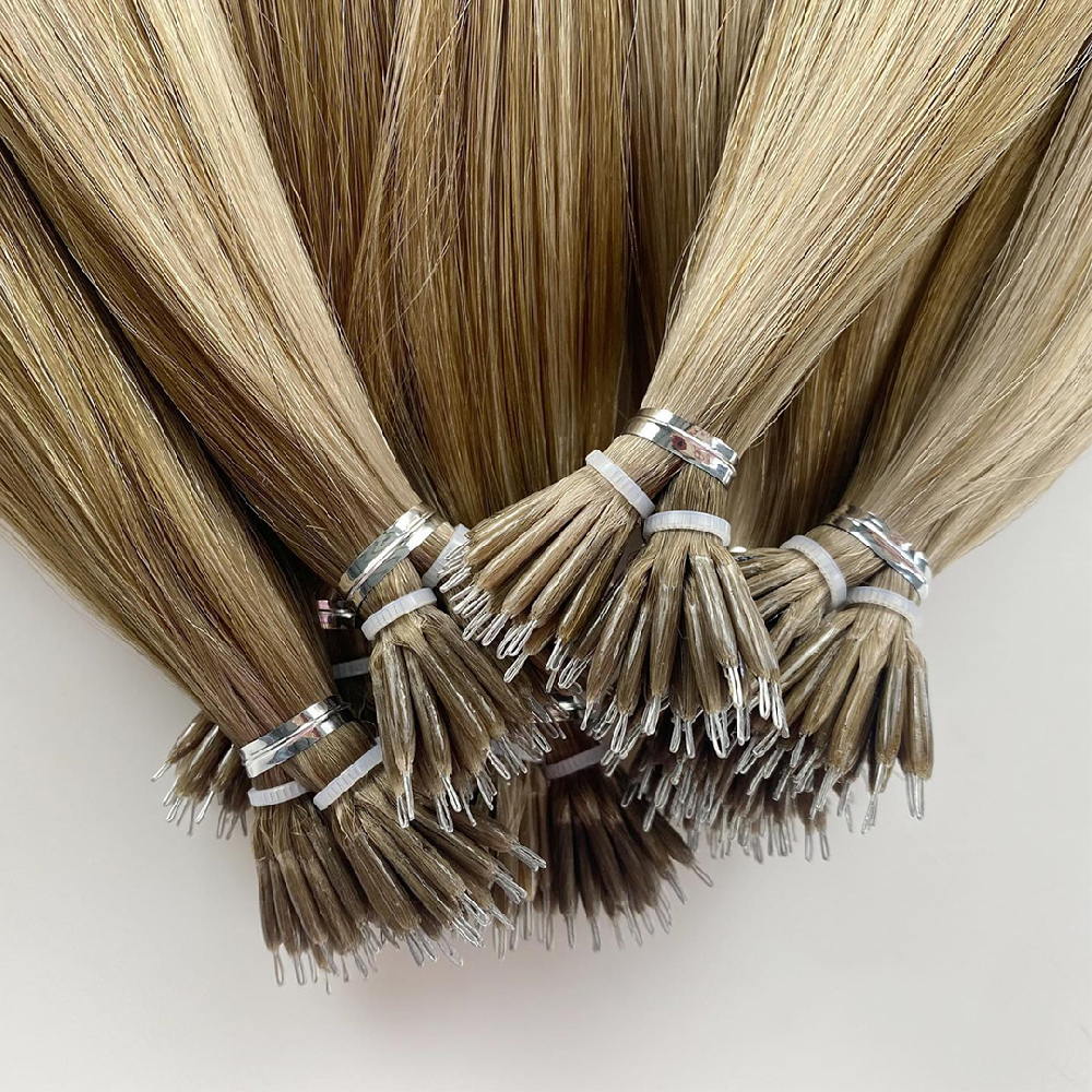 Nano tip hair extensions